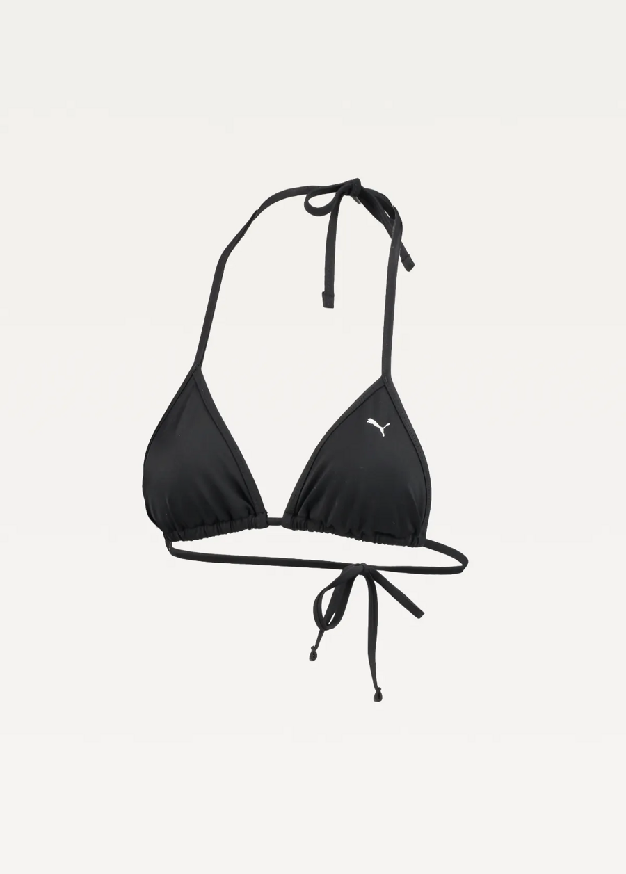 Ліф купальник жіночий PUMA SWIM WOMEN TRIANGLE BIK чорного кольору