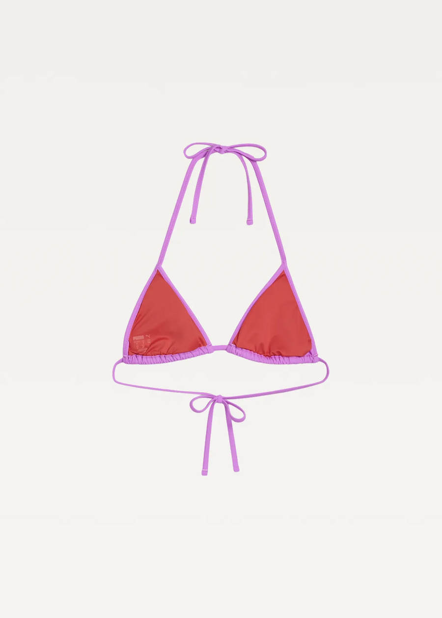 Ліф купальник жіночий PUMA SWIM WOMEN TRIANGLE BIK Electric Orchid