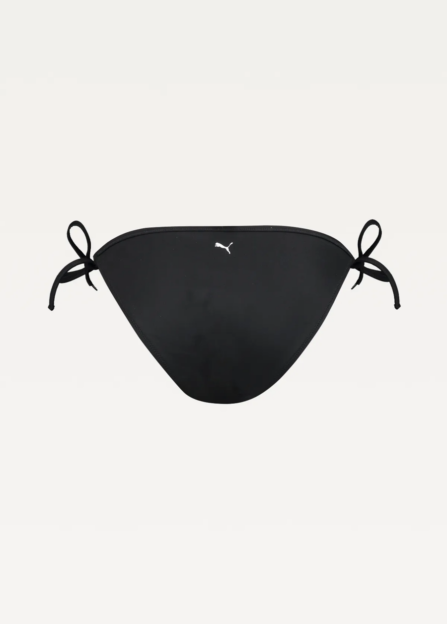Плавки купальник жіночі PUMA SWIM WOMEN SIDE TIE BIK чорного кольору