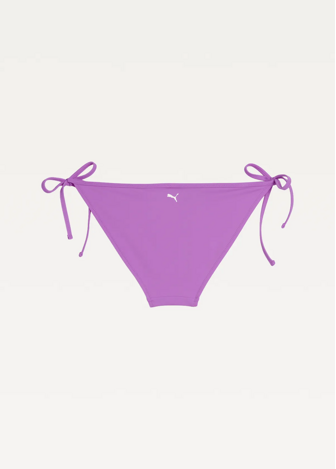 Плавки купальник жіночі PUMA SWIM WOMEN SIDE TIE BIK Electric Orchid