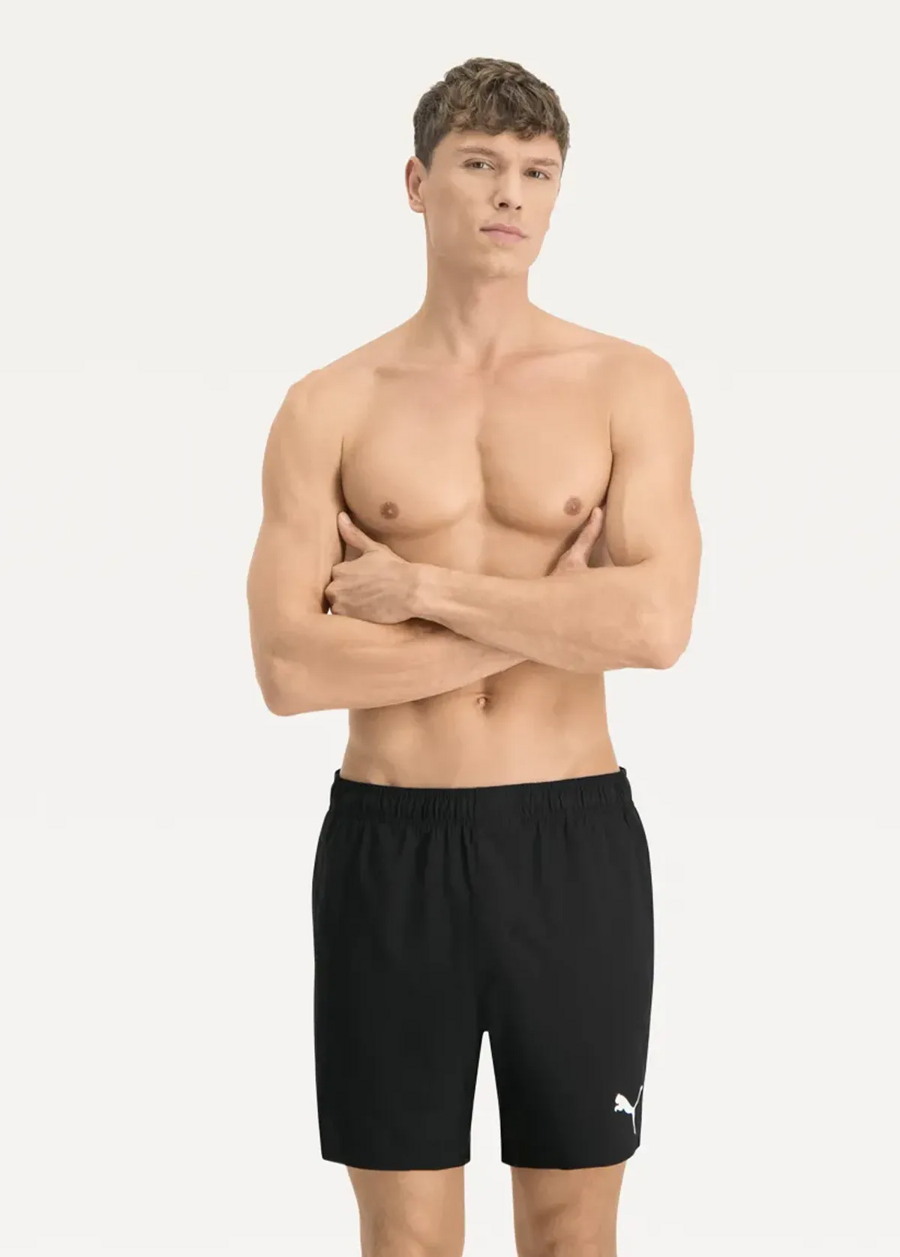 Купальні шорти чоловічі  PUMA SWIM MEN MID SHORTS 1P чорного кольору