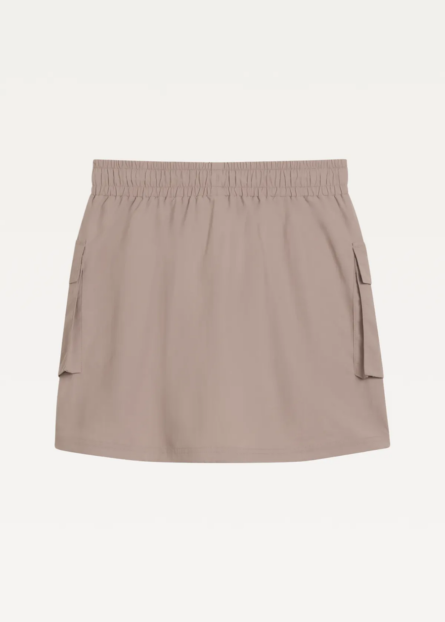 Юбка спортивная женская PUMA WARDROBE ESS WV Cargo Skirt Sandstone