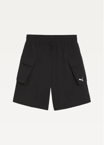 Спортивні шорти жіночі PUMA WARDROBE ESS Cargo Shorts 8 чорного кольору