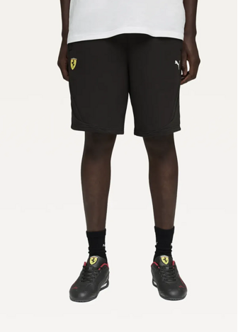 Спортивні шорти чоловічі PUMA PM1 Ferrari Sweat Shorts чорного кольору