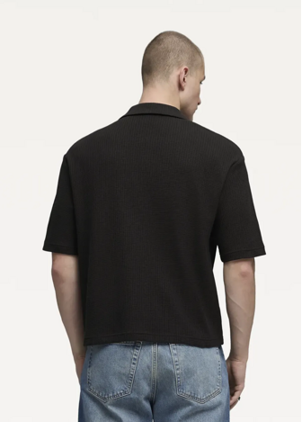 Рубашка мужская PUMA WARDROBE ESS Shirt черного цвета