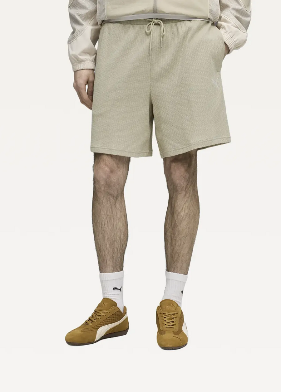 Спортивные шорты мужские PUMA WARDROBE ESS Shorts Pebble Gray