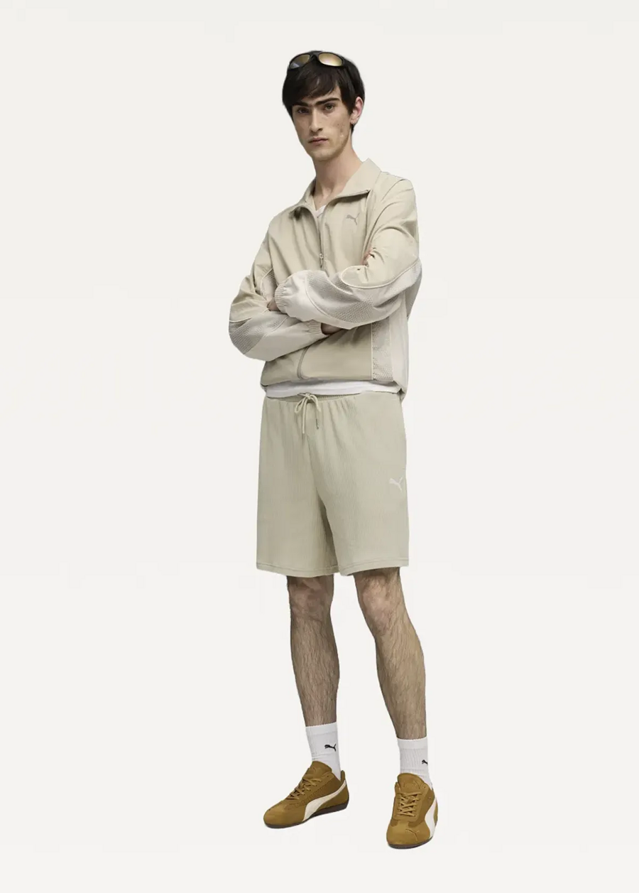 Спортивные шорты мужские PUMA WARDROBE ESS Shorts Pebble Gray