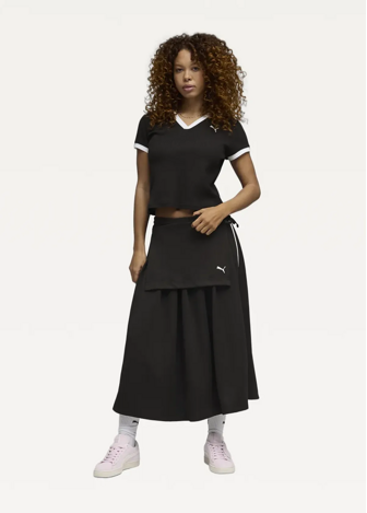 Поло жіноче PUMA WARDROBE ESS Polo чорного кольору