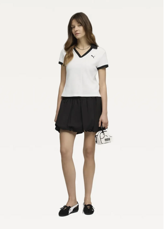 Поло жіноче PUMA WARDROBE ESS Polo білого кольору