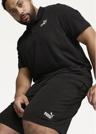 Спортивні шорти чоловічі PUMA ESS No. 1 Logo Jersey Shorts чорного кольору