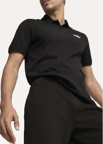Спортивні шорти чоловічі PUMA ESS No. 1 Logo Jersey Shorts чорного кольору