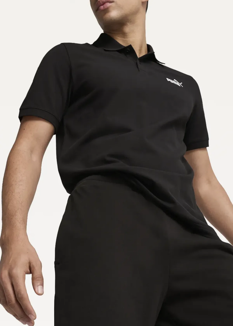 Спортивні шорти чоловічі PUMA ESS No. 1 Logo Jersey Shorts чорного кольору