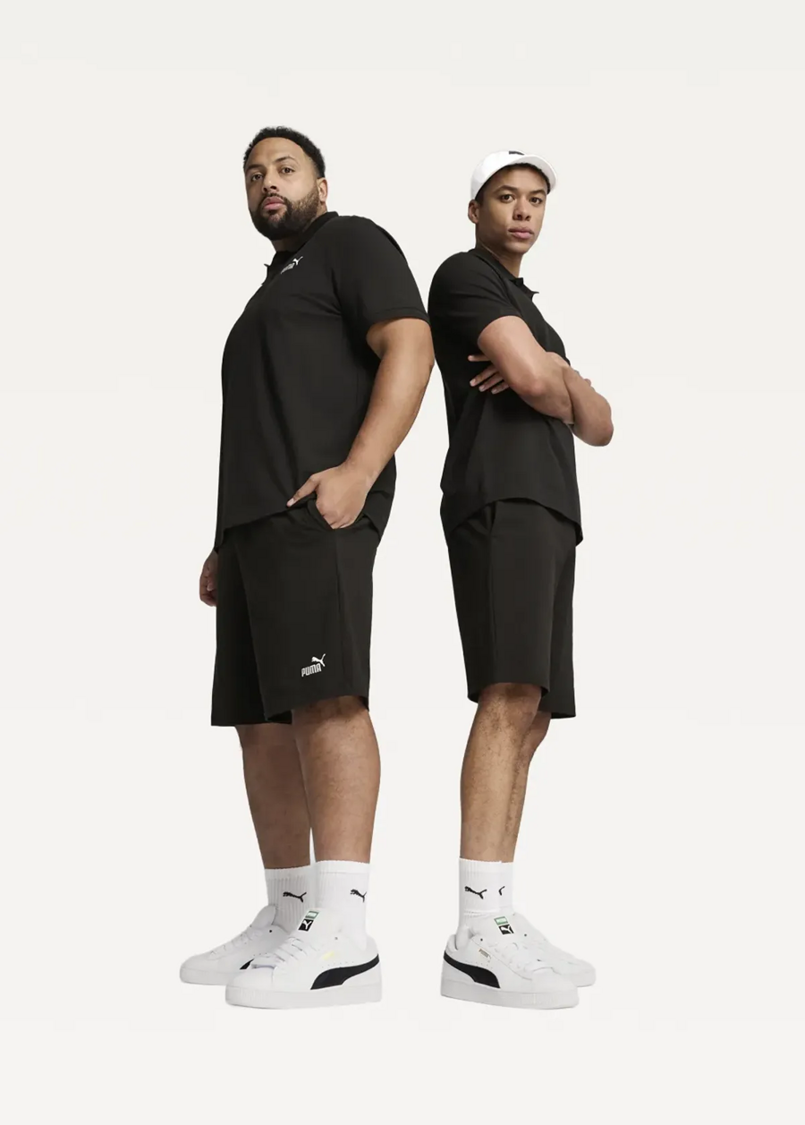 Спортивні шорти чоловічі PUMA ESS No. 1 Logo Jersey Shorts чорного кольору