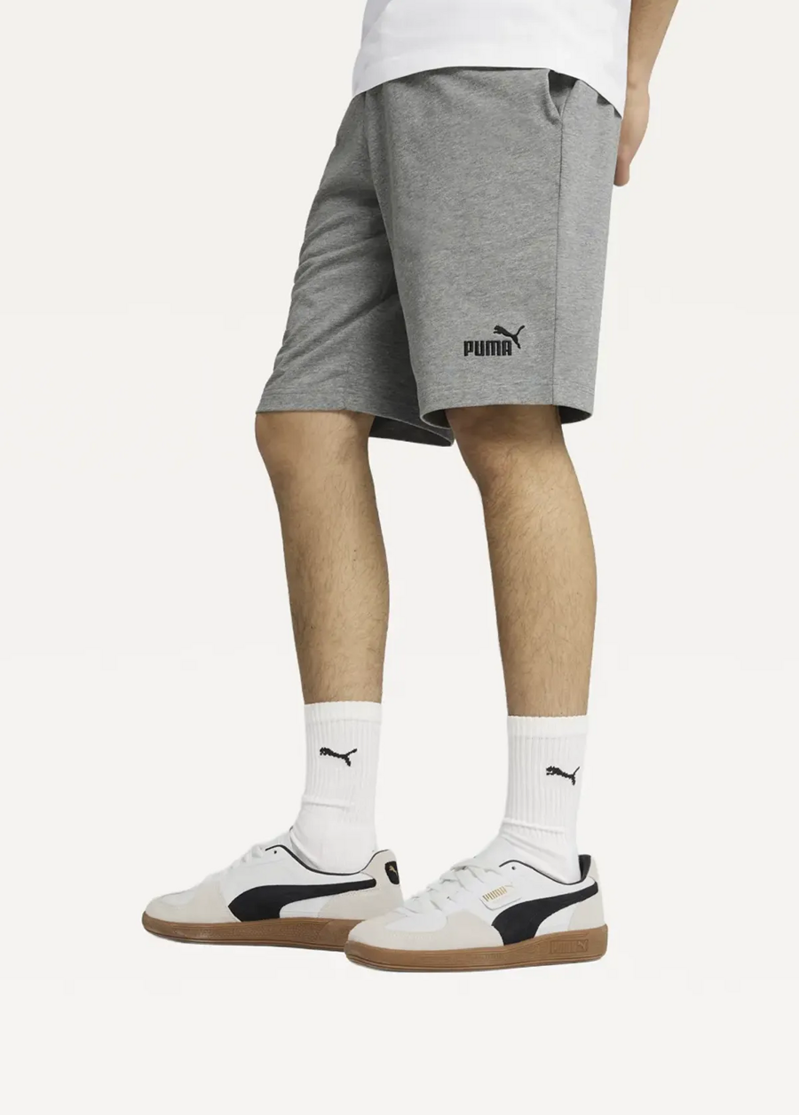 Спортивні шорти чоловічі PUMA ESS No. 1 Logo Jersey Shorts Medium Gray Heather