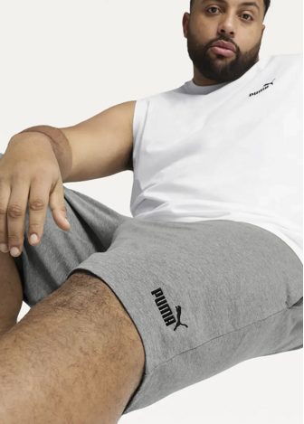 Спортивні шорти чоловічі PUMA ESS No. 1 Logo Jersey Shorts Medium Gray Heather
