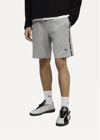 Спортивные шорты мужские PUMA ESS TAPE Shorts Medium Gray Heather