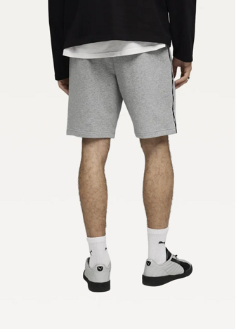 Спортивные шорты мужские PUMA ESS TAPE Shorts Medium Gray Heather