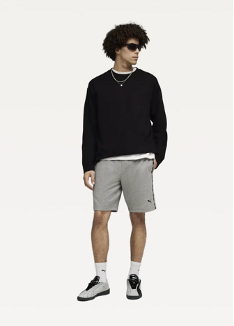 Спортивные шорты мужские PUMA ESS TAPE Shorts Medium Gray Heather