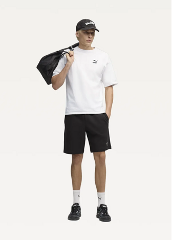 Спортивні шорти чоловічі PUMA ESS ELEVATED Shorts чорного кольору