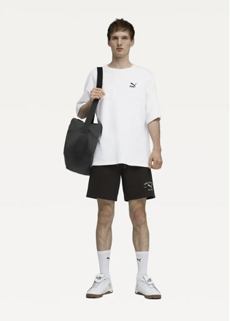 Спортивні шорти чоловічі PUMA CLASS Graphic Shorts чорного кольору