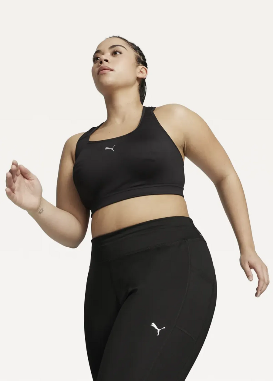 Топ жіночий PUMA 4KEEPS RUN BRA чорного кольору