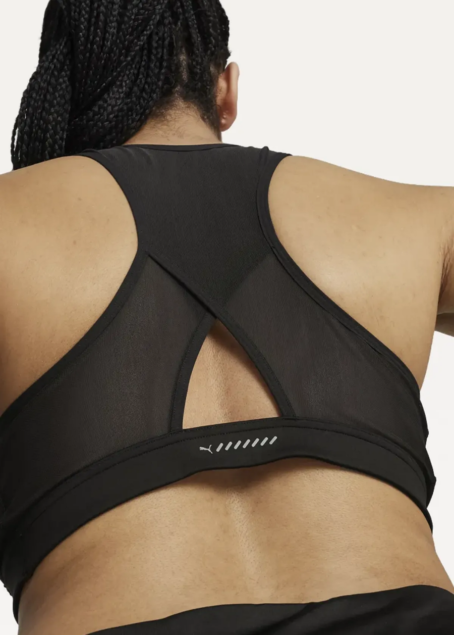 Топ жіночий PUMA 4KEEPS RUN BRA чорного кольору