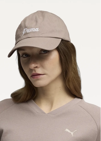 Кепка чоловіча PUMA ESS SCRIPT Dad Cap Sandstone