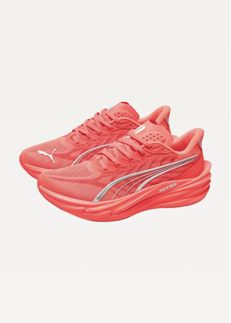 Кроссовки женские PUMA Deviate NITRO 4 Wns Ultra Red-PUMA Silver