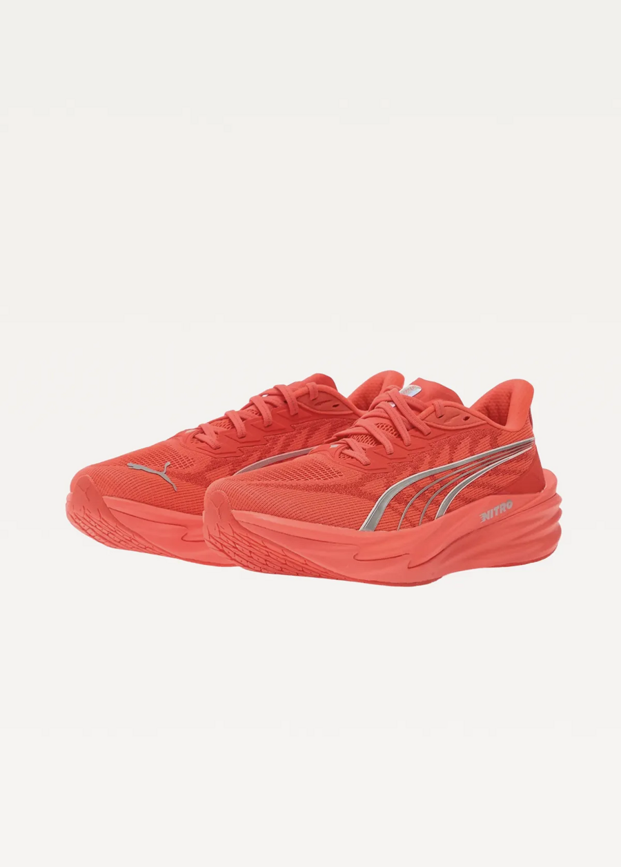 Кроссовки женские PUMA Deviate NITRO 4 Wns Ultra Red-PUMA Silver