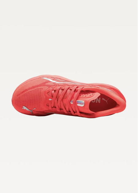 Кросівки жіночі PUMA Deviate NITRO 4 Wns Ultra Red-PUMA Silver