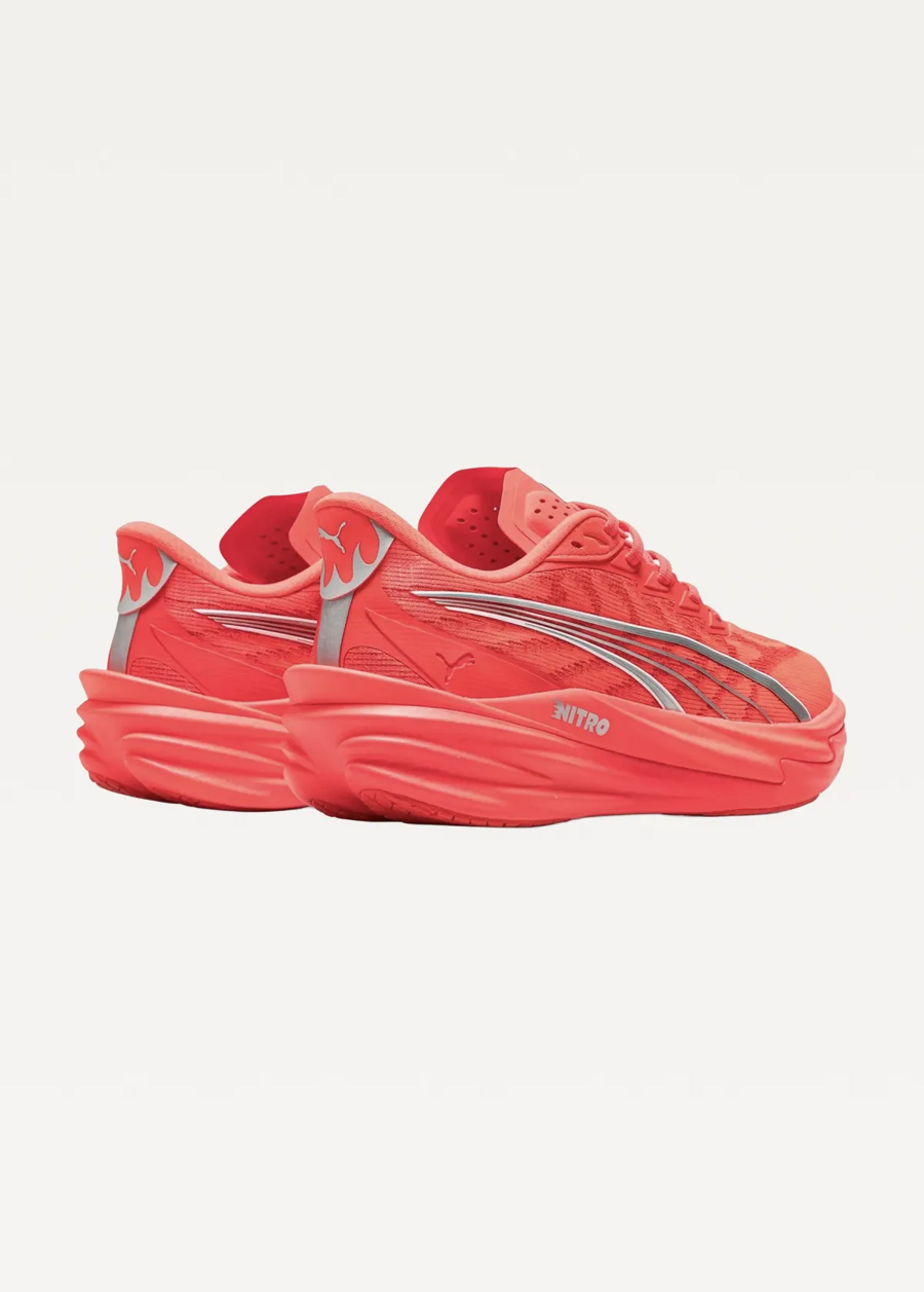 Кроссовки женские PUMA Deviate NITRO 4 Wns Ultra Red-PUMA Silver