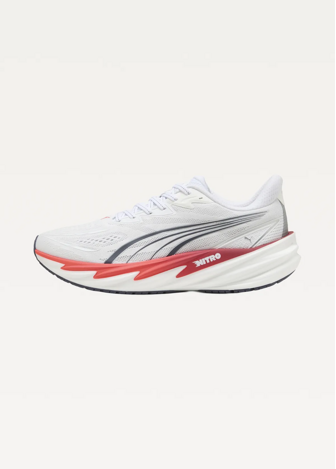 Кросівки чоловічі PUMA Velocity NITRO 5 PUMA White-Ultra Red