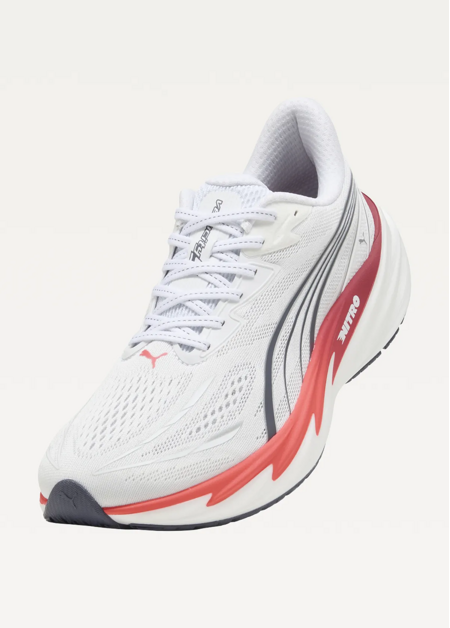 Кросівки чоловічі PUMA Velocity NITRO 5 PUMA White-Ultra Red
