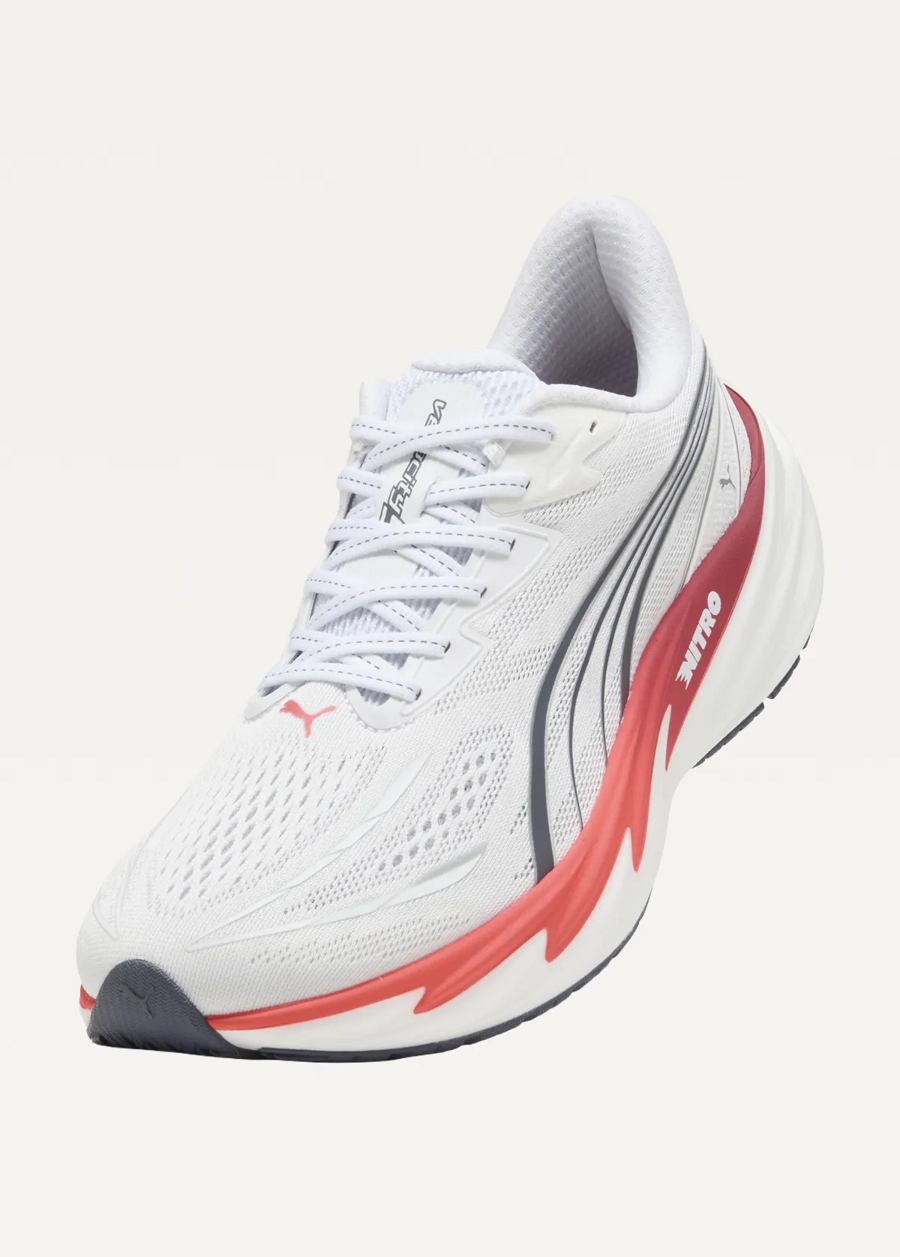 Кросівки чоловічі PUMA Velocity NITRO 5 PUMA White-Ultra Red
