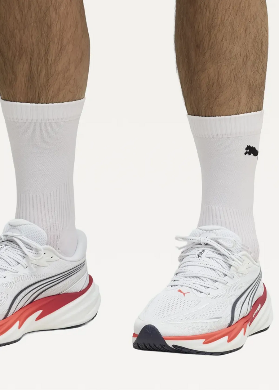 Кросівки чоловічі PUMA Velocity NITRO 5 PUMA White-Ultra Red