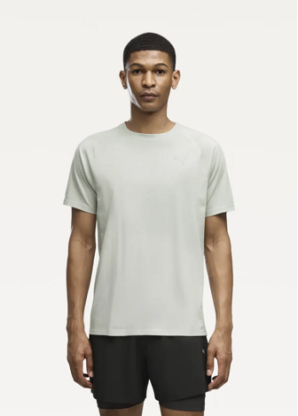 Футболка чоловіча PUMA RUN VELOCITY TEE TRI-BLEND Creme De Mint Heather