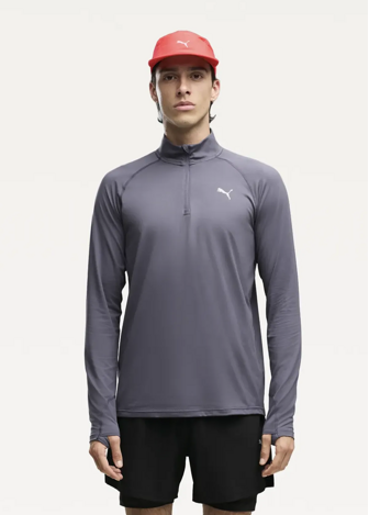 Лонгслів чоловічий PUMA RUN VELOTY CLDSPN 1/4 ZIP M Inky Depths