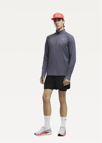 Лонгслів чоловічий PUMA RUN VELOTY CLDSPN 1/4 ZIP M Inky Depths
