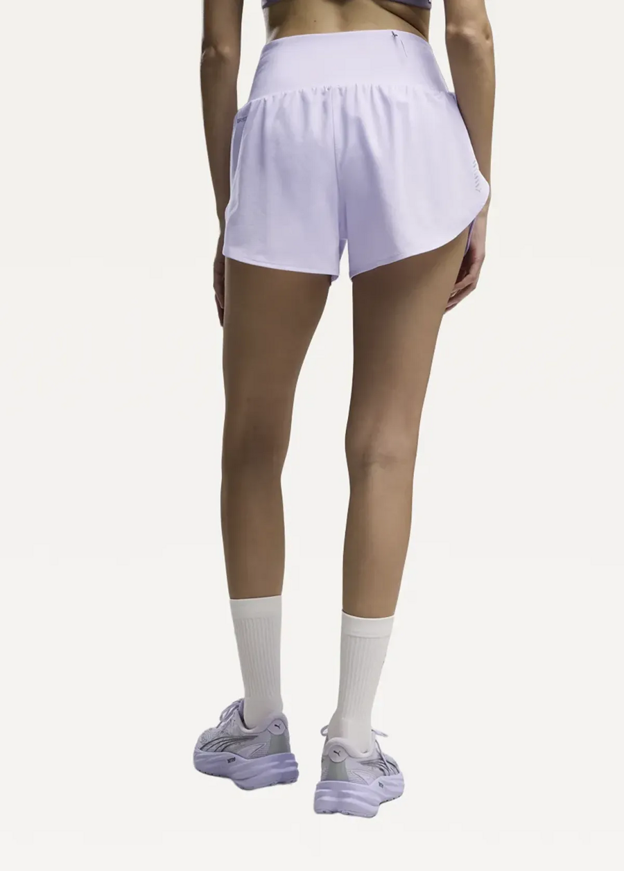 Спортивні шорти жіночі PUMA W DREAMRUN 3' DryCELL Short Light Lavender