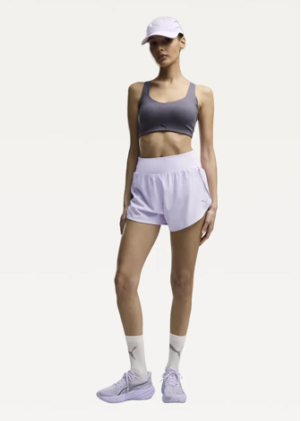 Спортивні шорти жіночі PUMA W DREAMRUN 3' DryCELL Short Light Lavender