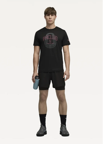 Спортивні шорти чоловічі PUMA M DREAMRUN 2in1 5 DryC Short чорного кольору