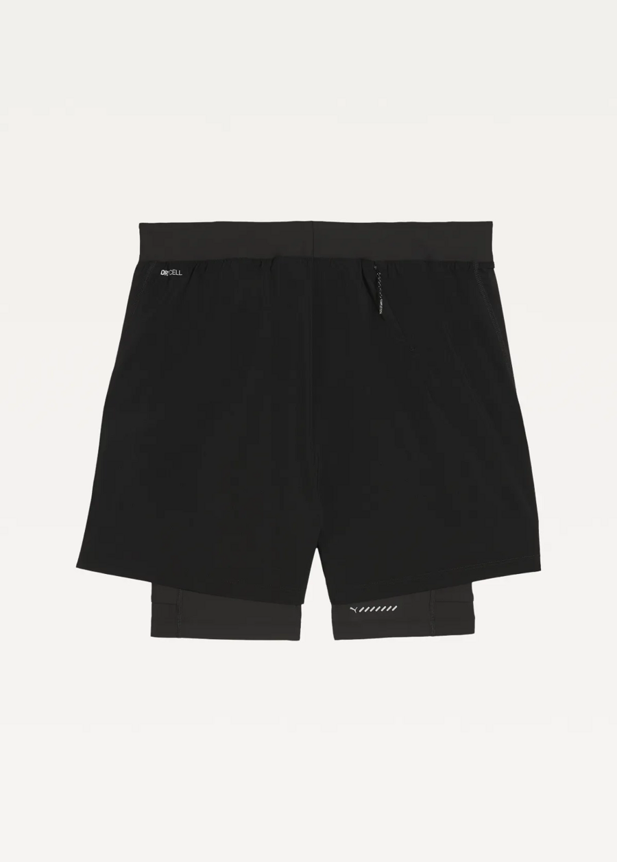 Спортивні шорти чоловічі PUMA M DREAMRUN 2in1 5 DryC Short чорного кольору
