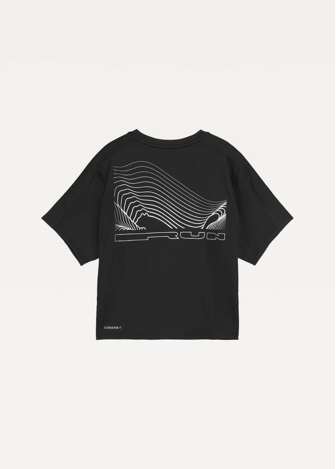 Футболка женская PUMA W BRIGHTSTRIDE Cloudspun Tee черного цвета