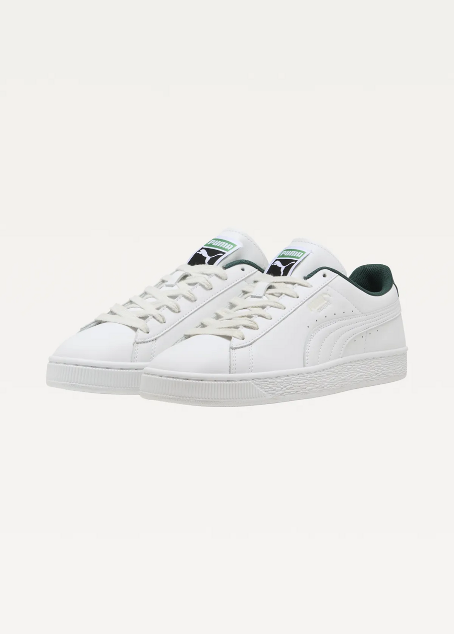 Кроссовки мужские PUMA Suede PUMA White-Dark Green