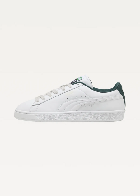 Кросівки чоловічі PUMA Suede PUMA White-Dark Green