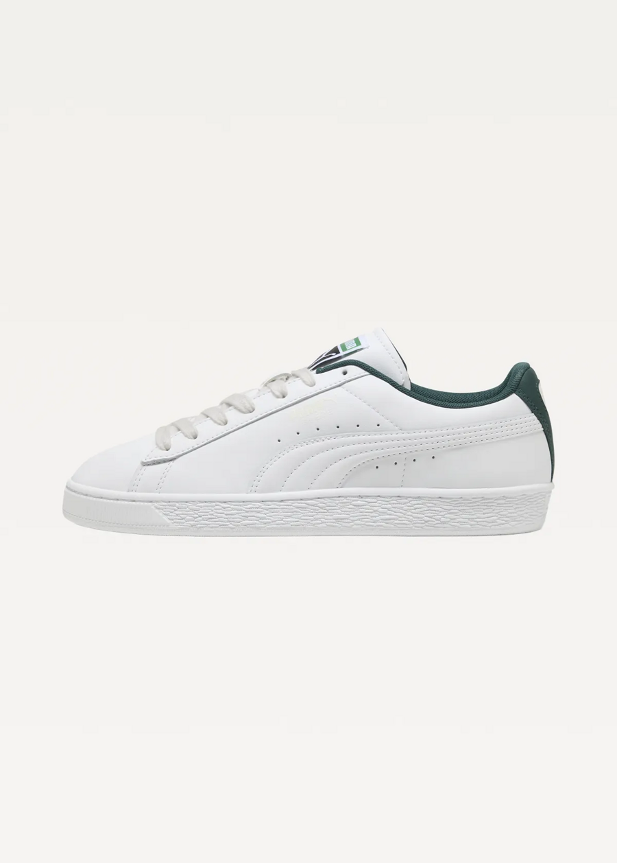 Кроссовки мужские PUMA Suede PUMA White-Dark Green
