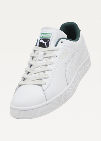 Кроссовки мужские PUMA Suede PUMA White-Dark Green