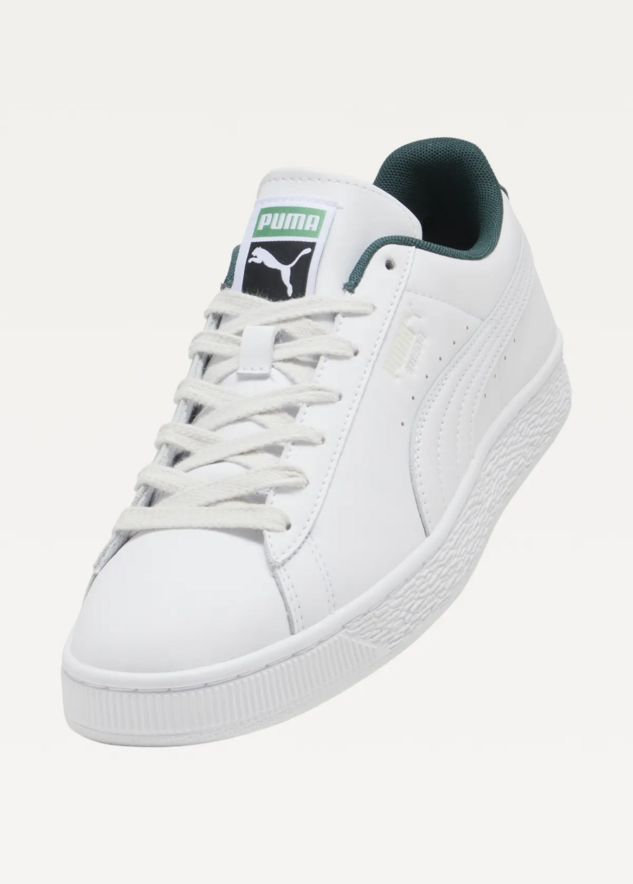 Кроссовки мужские PUMA Suede PUMA White-Dark Green