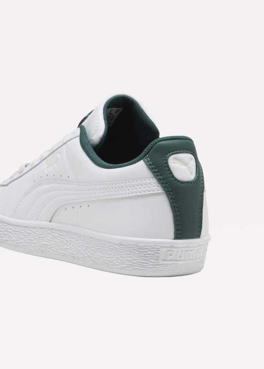 Кроссовки мужские PUMA Suede PUMA White-Dark Green