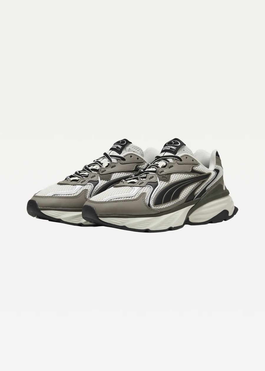 Кроссовки мужские PUMA Fade Nitro LS Warm White-Mouse Gray